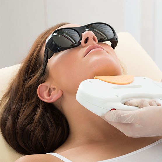Full Neck front laser