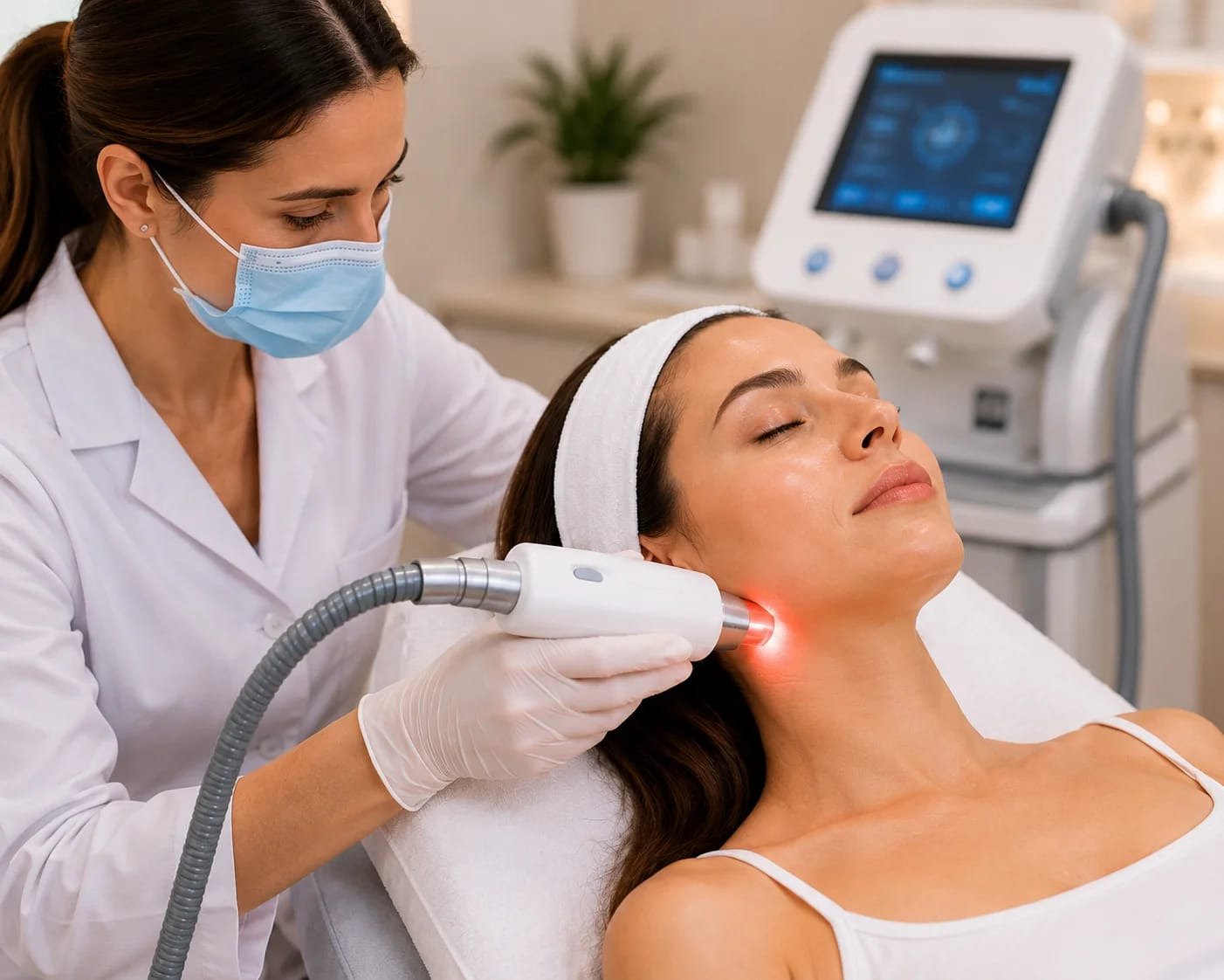 Jawline laser