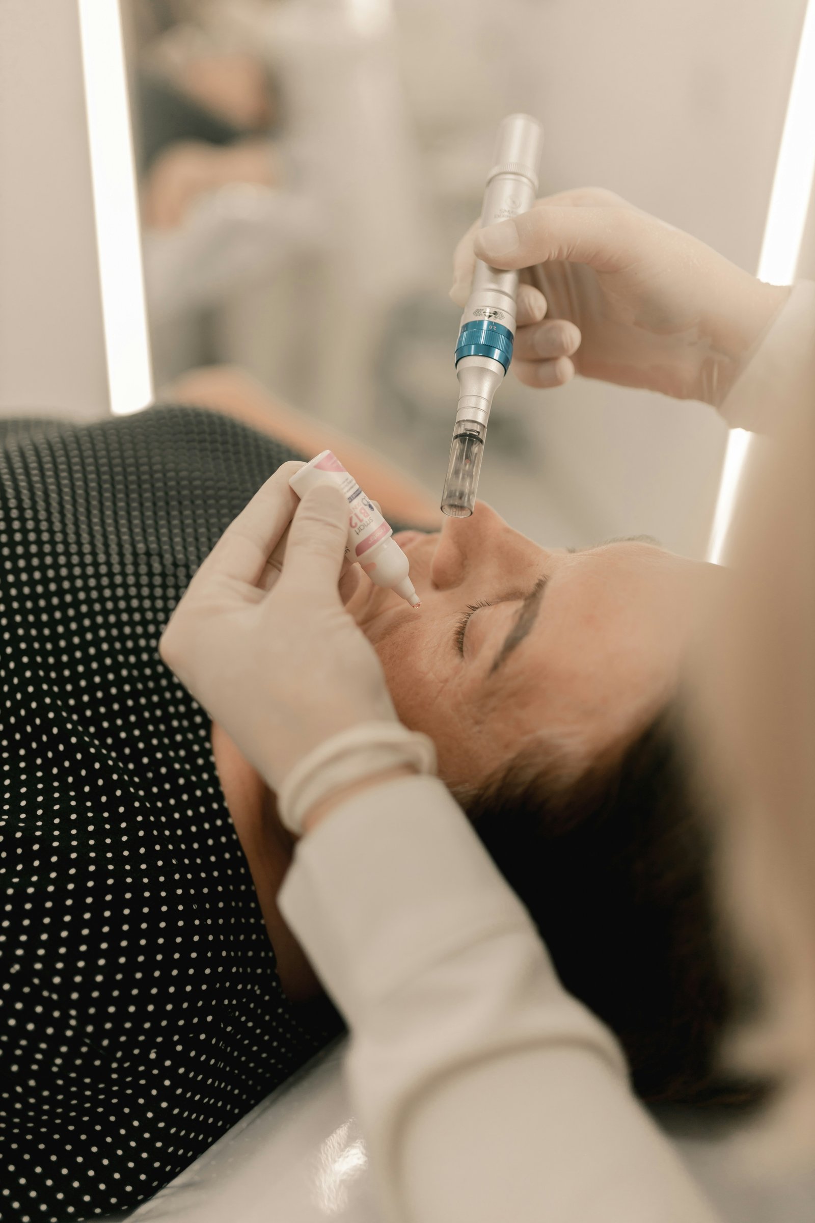 Micro-Needeling face